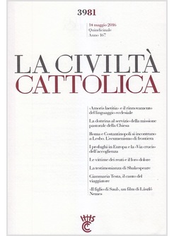 LA CIVILTA' CATTOLICA 3981 LA DOTTRINA AL SERVIZIO DELLA MISSIONE PASTORALE