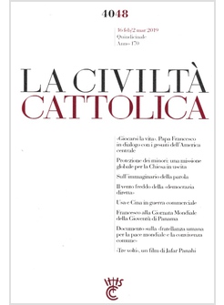 LA CIVILTA' CATTOLICA 4048 16 FEB/2 MAR 2019