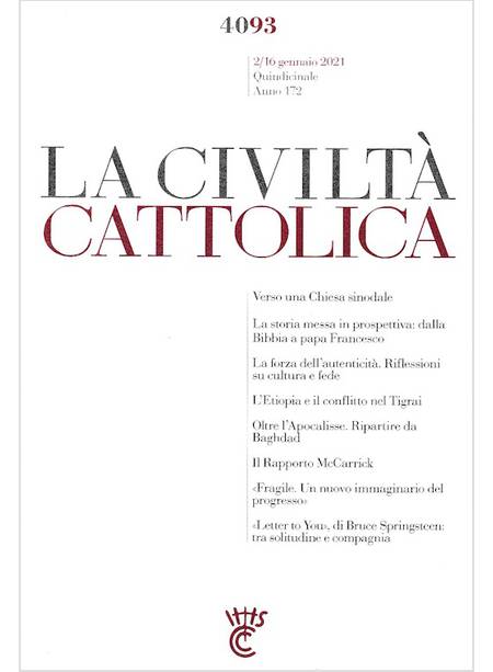 LA CIVILTA' CATTOLICA 4093  02/16/GENNAIO 2021    IL RAPPORTO  McCARRICK