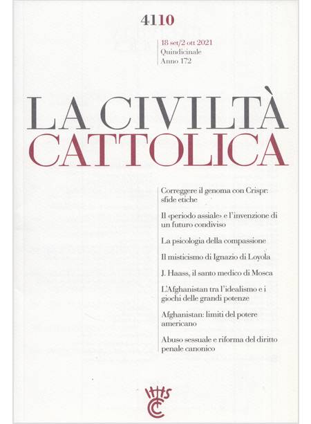 LA CIVILTA' CATTOLICA 4110 8 SET/2 OTT 2021 ABUSO SESSUALE E RIFORMA DEL DIRITTO