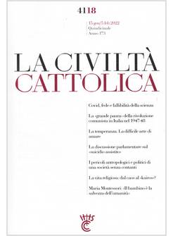 LA CIVILTA' CATTOLICA 4118 15 GEN/5 FEB 2022