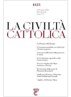 LA CIVILTA' CATTOLICA 4123 2/16 APRILE 2022 LA COSTITUZIONE APOSTOLICA