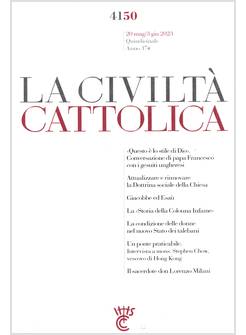 LA CIVILTA' CATTOLICA 4150 20 MAG/3 GIU 2023 QUESTO E' LO STILE DI DIO