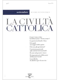LA CIVILTA' CATTOLICA 4197 SETTEMBRE 2025 CHI SONO GLI AGOSTINIANI