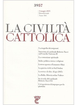 LA CIVILTA' CATTOLICA 3957 2 MAGGIO 2015