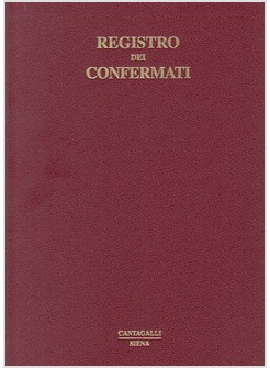 REGISTRO DEI CONFERMATI