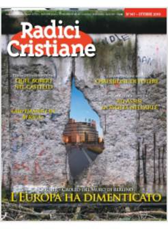 RADICI CRISTIANE OTTOBRE 2019   147  L'EUROPA HA DIMENTICATO