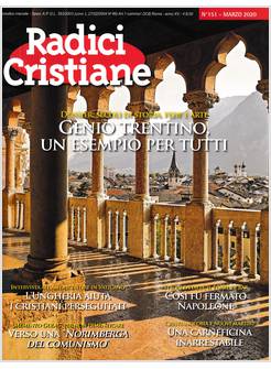 RADICI CRISTIANE 151 MARZO 2020 GENIO TRENTINOUN ESEMPIO PER TUTTI