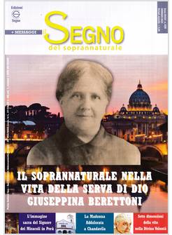 IL SEGNO DEL SOPRANNATURALE GENNAIO 2025 