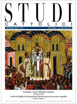 STUDI CATTOLICI 759 MAGGIO 2024