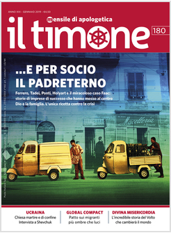 IL TIMONE 180 GENNAIO 2019 E PER SOCIO IL PADRETERNO
