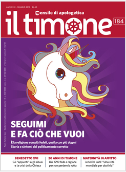 IL TIMONE 184 MAGGIO 2019 SEGUIMI E FA CIO' CHE VUOI