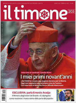 IL TIMONE 203 FEBBRAIO 2021 I MIEI PRIMI NOVANTANNI INTERVISTA AL CARD. RUINI