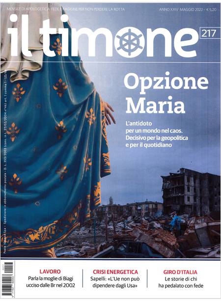 IL TIMONE 217 MAGGIO 2022 OPZIONE MARIA