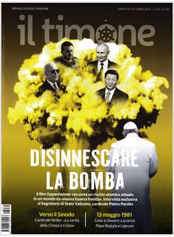 IL TIMONE 232 OTTOBRE 2023 DISINNESCARE LA BOMBA