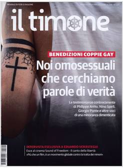 IL TIMONE 236 FEBBRAIO 2024 BENEDIZIONE COPIE GAY
