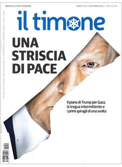IL TIMONE 255 NOVEMBRE 2025 UNA STRISCIA DI PACE