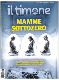 IL TIMONE OTTOBRE 2026 MAMME SOTTOZERO